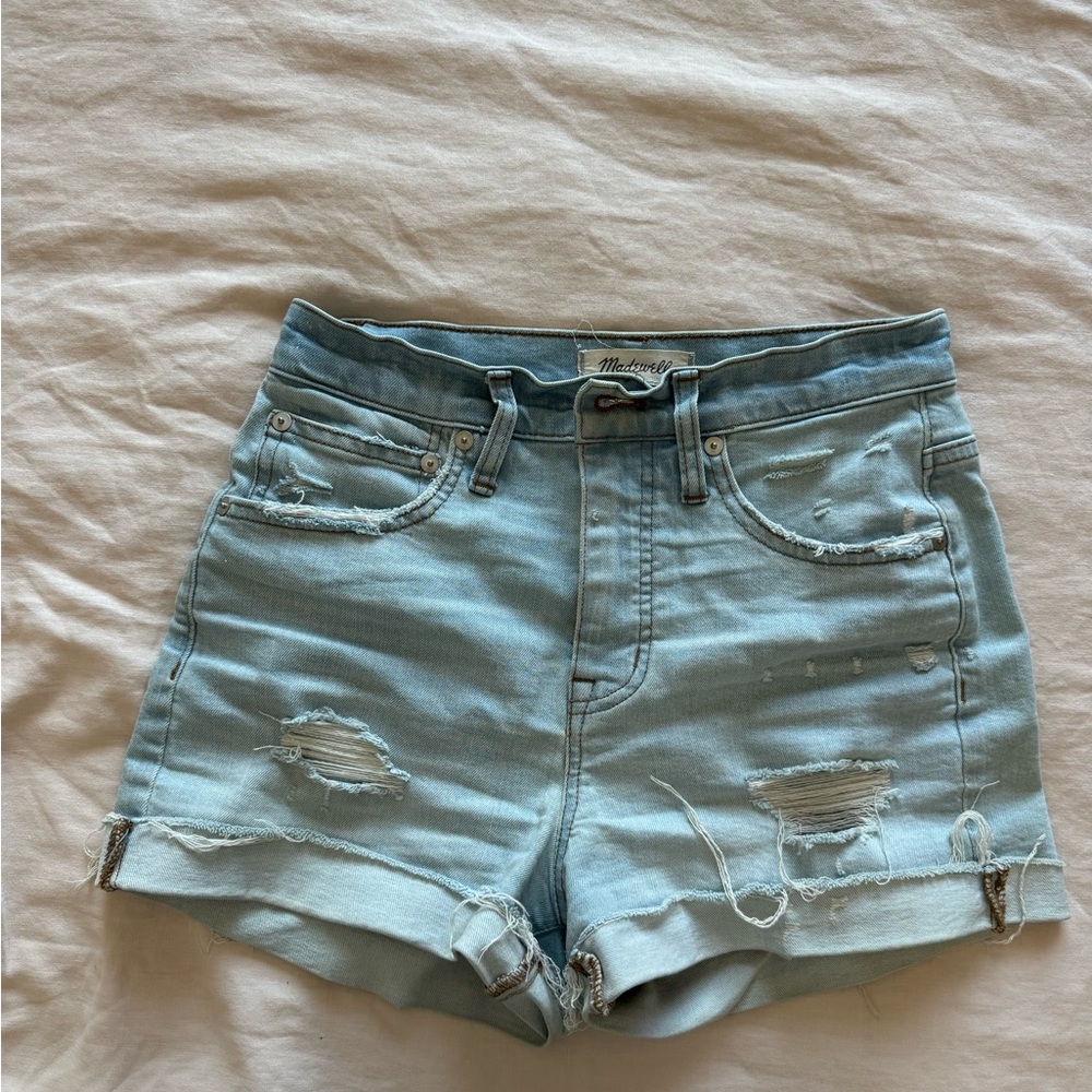 Madewell Shorts (Light Blue)